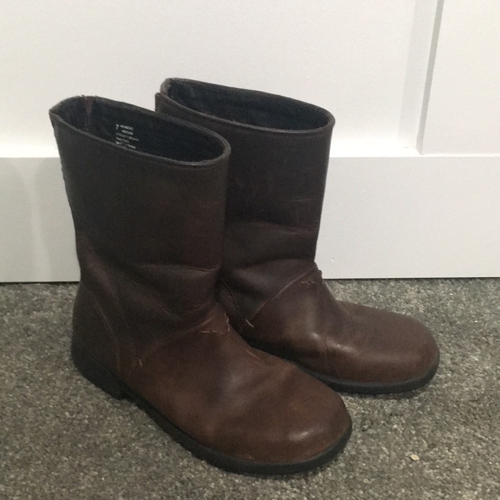 L.L. Bean Brown Leather Boots
